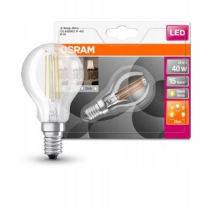 OSRAM ŻARÓWKA P40 E14 4W 470lm 3 TRYBY ŚWIECENIA
