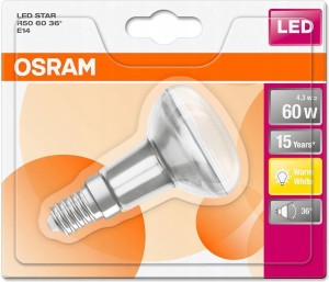 OSRAM ŻARÓWKA LED E14 REFLEKTOR 4,3 W 60 W