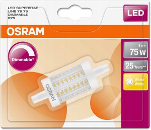 OSRAM LED ŻARNIK PHANTOM 8W = 75W ŚCIEMNIANA
