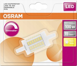OSRAM ŻARÓWKA ŻARNIK LED R7S 11,5W ŚCIEMNIALNA