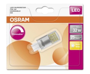 OSRAM ŻARÓWKA LED SUPERSTAR PIN G9 3,5W ŚCIEMNIANA