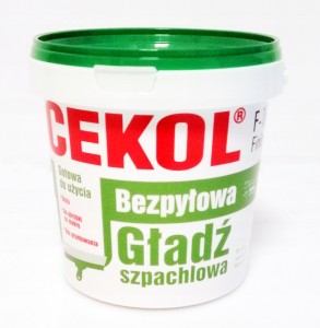 CEKOL F-16 BEZPYŁOWA GŁADŹ SZPACHLOWA FINISZ 1,8KG