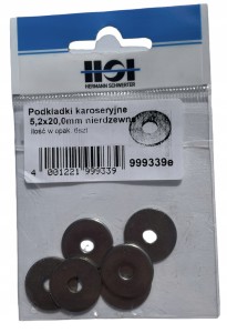 HSI PODKŁADKI KAROSERYJNE 5,2X20MM NIERD PODKŁADKA