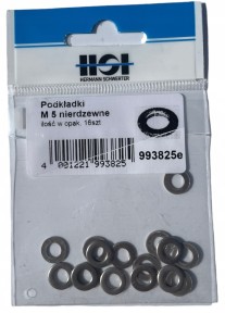HSI PODKŁADKI M5 NIERDZEWNE PODKŁADKA
