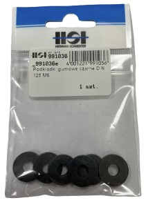 HSI PODKŁADKI GUMOWE CZARNE 6M PODKŁADKA