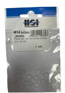 HSI PODKŁADKI POLIMIDOWE TWARDE M4 PODKŁADKA