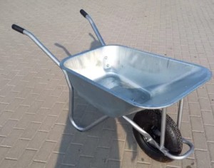 LEM TACZKA OGRODOWA OCYNKOWANA 90L HEAVY HEAD