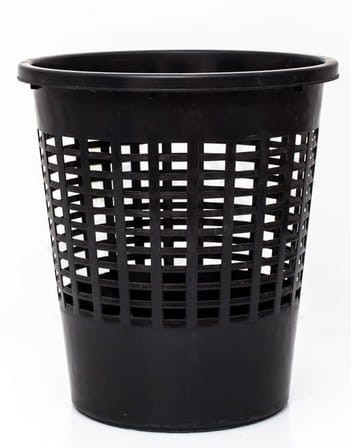 CURVER KOSZ NA PAPIER 10L CZARNY