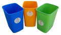 CURVER KOSZE DO SEGREGACJI 3X25L KOSZ ŚMIECI