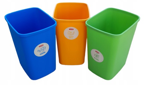 CURVER KOSZE DO SEGREGACJI 3X25L KOSZ ŚMIECI
