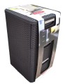 CURVER REGAŁ KOMODA STYL DRAWER 4X14L CIEMNY BRĄZ