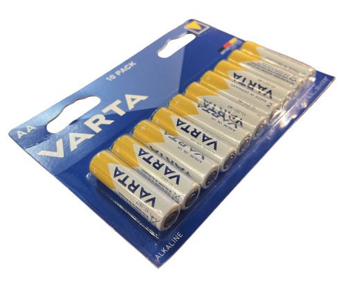 VARTA BATERIA BATERIE ALKAICZNE AA X10SZT PALUSZKI