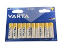 VARTA BATERIA BATERIE ALKAICZNE AA X10SZT PALUSZKI