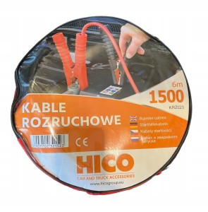 HICO KABLE PRZEWODY ROZRUCHOWE 1500A 6M HD DŁUGIE