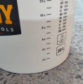 HARDY WIADRO PLASTIKOWE OKRĄGŁE Z PODZIAŁKĄ 20 L