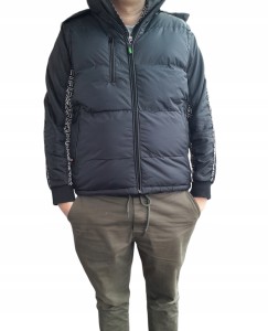 CORK BEZRĘKAWNIK OCIEPLANY ROZ XL CZARNO ZIELONY