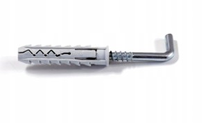 STALCO KOŁEK Z HAKIEM PROSTYM 10x50MM 1 SZTUKA