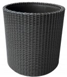 KETER DONICZKA CYLINDER PLANTER BRĄZ L