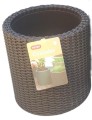 KETER DONICZKA CYLINDER PLANTER BRĄZ S