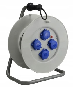 PAWBOL PRZEDŁUŻACZ BĘBNOWY 4 GNIAZDA IP44