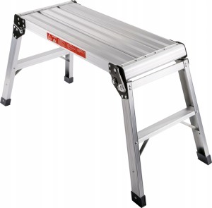Podest roboczy aluminiowy taboret rusztowanie 2,5m