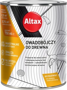 ALTAX HYLOTOX OWADOBÓJCZY PREPARAT DO DREWNA 750ML 