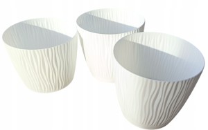PROSPERPLAST DONICZKA 17,5cm ŚREDNICA 18,8 cm BIAŁA