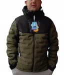 STALCO KURTKA OCIEPLANA MĘSKA "LOGAN J" OLIWKOWA ROZMIAR 3XL