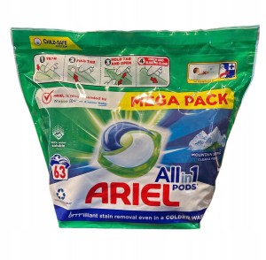 ARIEL KAPSUŁKI DO PRANIA ALL IN ONE PODS 63 SZT