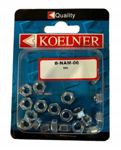 KOELNER NAKRĘTKA M6 20SZT OCYNK
