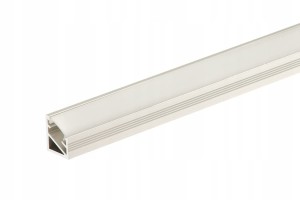 CEZAR KSZTAŁT TAŚMY LED 14X16,5MM MLECZ L=1M SREB