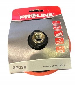 PROLINE DYSK GUMOWY Z GUMĄ MIEKKĄ RZEP 125MM M14