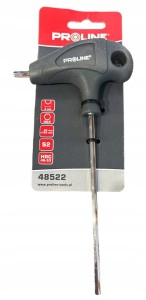 PROLINE KLUCZ IMPUSOWY HEX TYP T Z RĘKOJEŚCIĄ 4MM