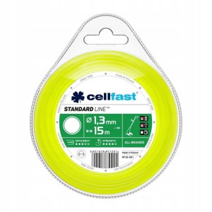 CELLFAST ŻYŁKA DO PODKASZARKI OKRĄGŁA 1,3MM X 15MB