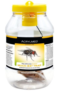 ACRYLMED PŁAUPKA NA MUCHY MUCH-EX TRAP SŁOIK
