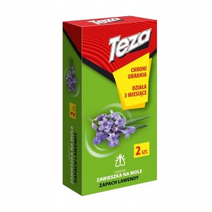 TEZA ZAWIESZKA NA MOLE LAWENDA 2 SZT.