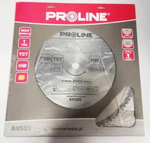 PROLINE PIŁA TARCZOWA krajzega tarcza FI 500 /100Z