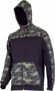 LAHTI PRO BLUZA Z KAPTUREM MORO SUWAK ROZ L