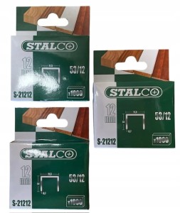 STALCO ZSZYWKI 12MM 53/12 3000SZT S-21212