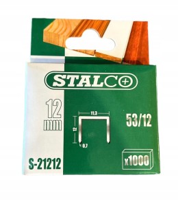 STALCO ZSZYWKI 12MM 53/12 1000SZT S-21212