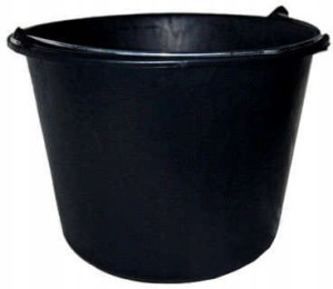 VOREL WIADRO BUDOWLANE PLASTIK CZARNE 12L