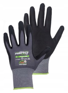 RĘKAWICE NYLONOWE NITRILE FLEX 8 S-76329