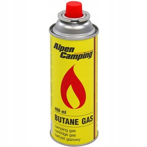 ALPEN CAMPING KARTUSZ GAZOWY NABÓJ GAZ 400 ML