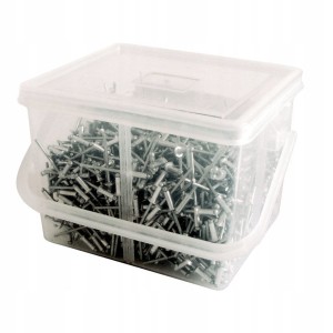 NITY ZRYWALNE ALUMINIUM/STAL 4.8*10MM SZT.500