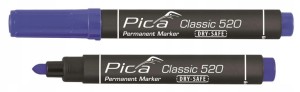 PICA CLASSIC 520 MARKER PERMAMENTNY NIEBIESKI OWAL