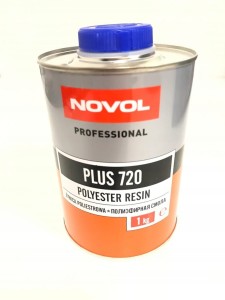 NOVOL PLUS 720 ŻYWICA POLIESTROWA 1KG + UTWARDZACZ