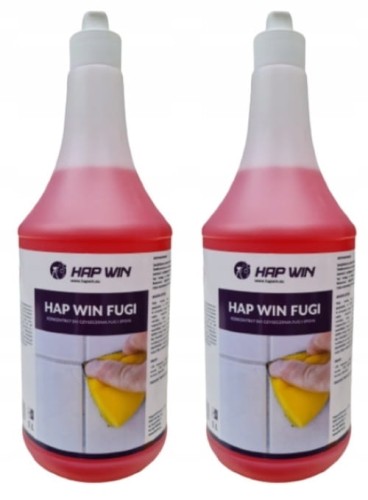 HAP WIN FUGI PŁYN ŚRODEK PREPARAT CZYSZCZENIA FUG set 2