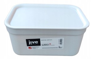 ROTHO PUDEŁKO DECO BOX JIVE Z POKRYWKĄ 5L ECRU