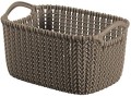CURVER KOSZYK KNIT RECT XS - 3 L BRĄZ
