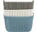 CURVER KOSZYK KNIT RECT XS - 3 L BRĄZ
